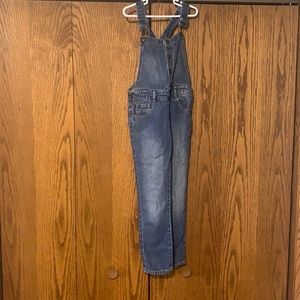 Girls Denim Overalls